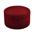 Christmas Dark Red Velvet Solid Bracelet Box