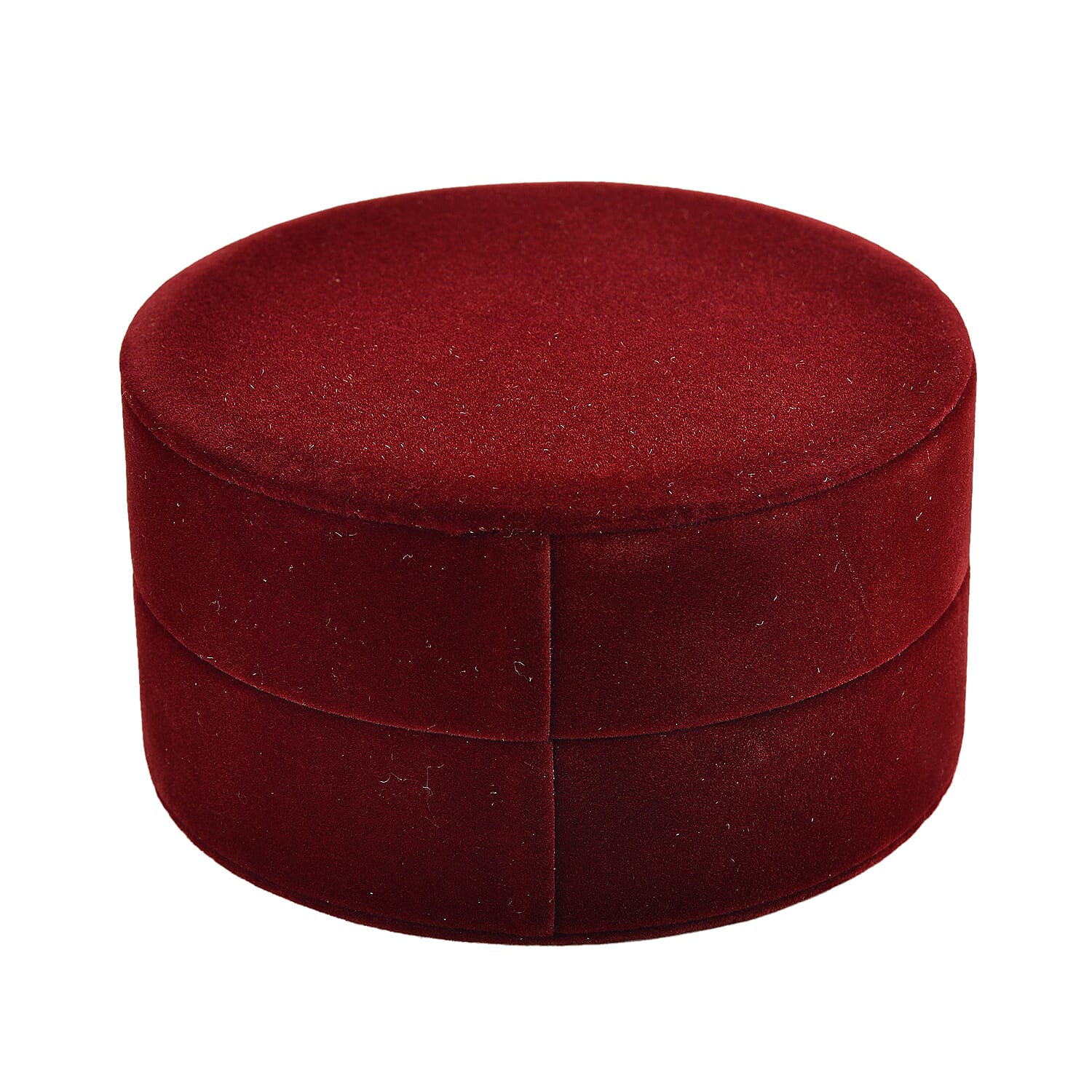 Christmas Dark Red Velvet Solid Bracelet Box (Size 10x5 cm) 7979149 5