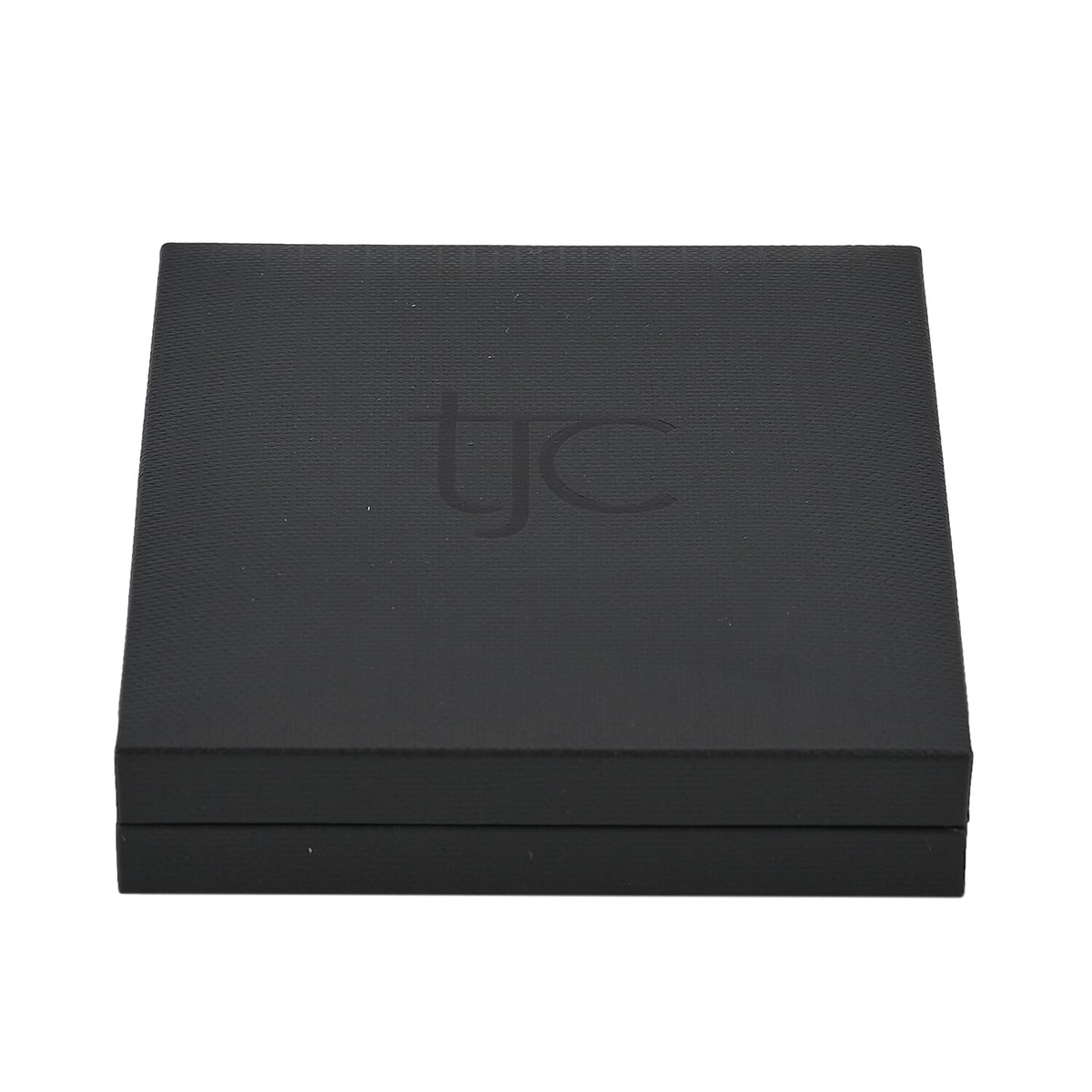 Solid Black Colour Pendant Box with TJC Logo (Size 8x8x1.5 cm) 7813734 1