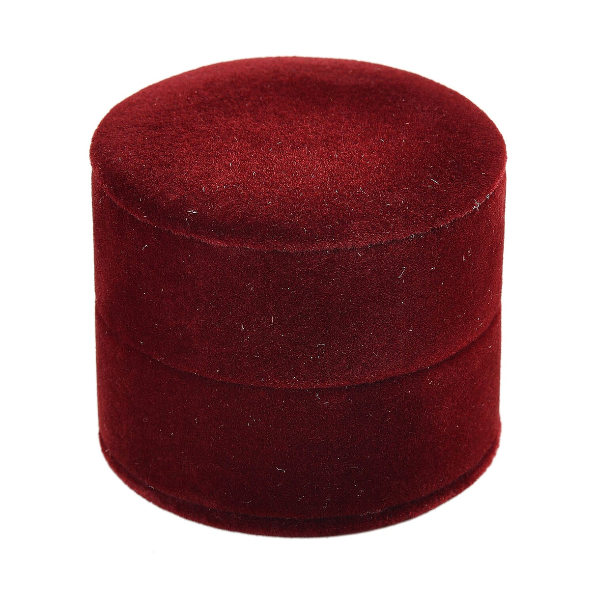 Christmas Dark Red Velvet Solid Ring box (Size 5x5 cm) 7979139 4