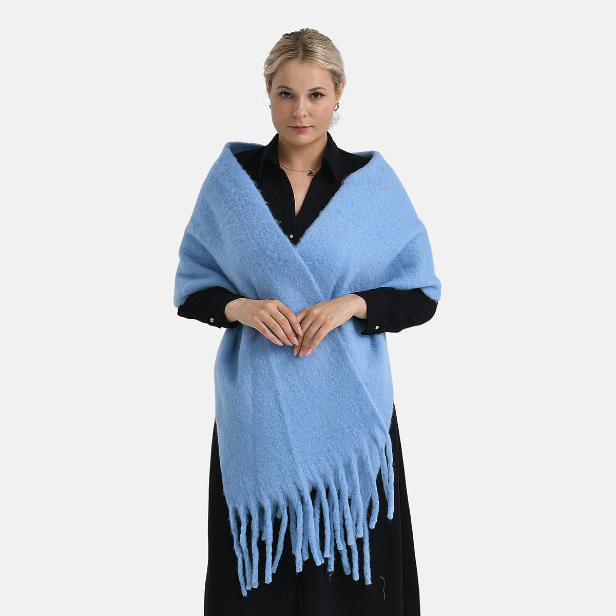 Super Soft Tassel Scarf For Women V32605925 0