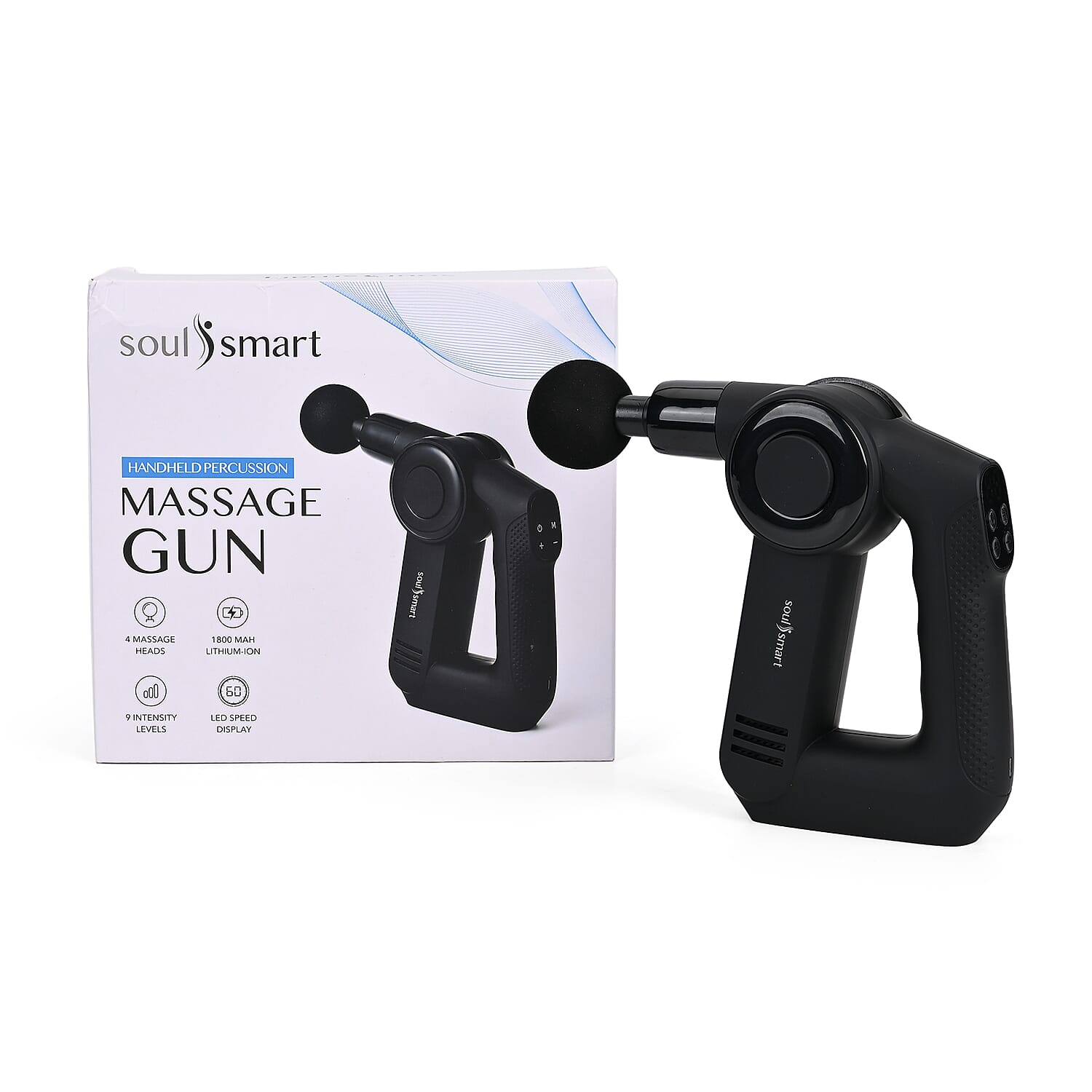 Soul Smart Fascia Gun with Heating Panel and Speed Pressure Sensor 7775631 8