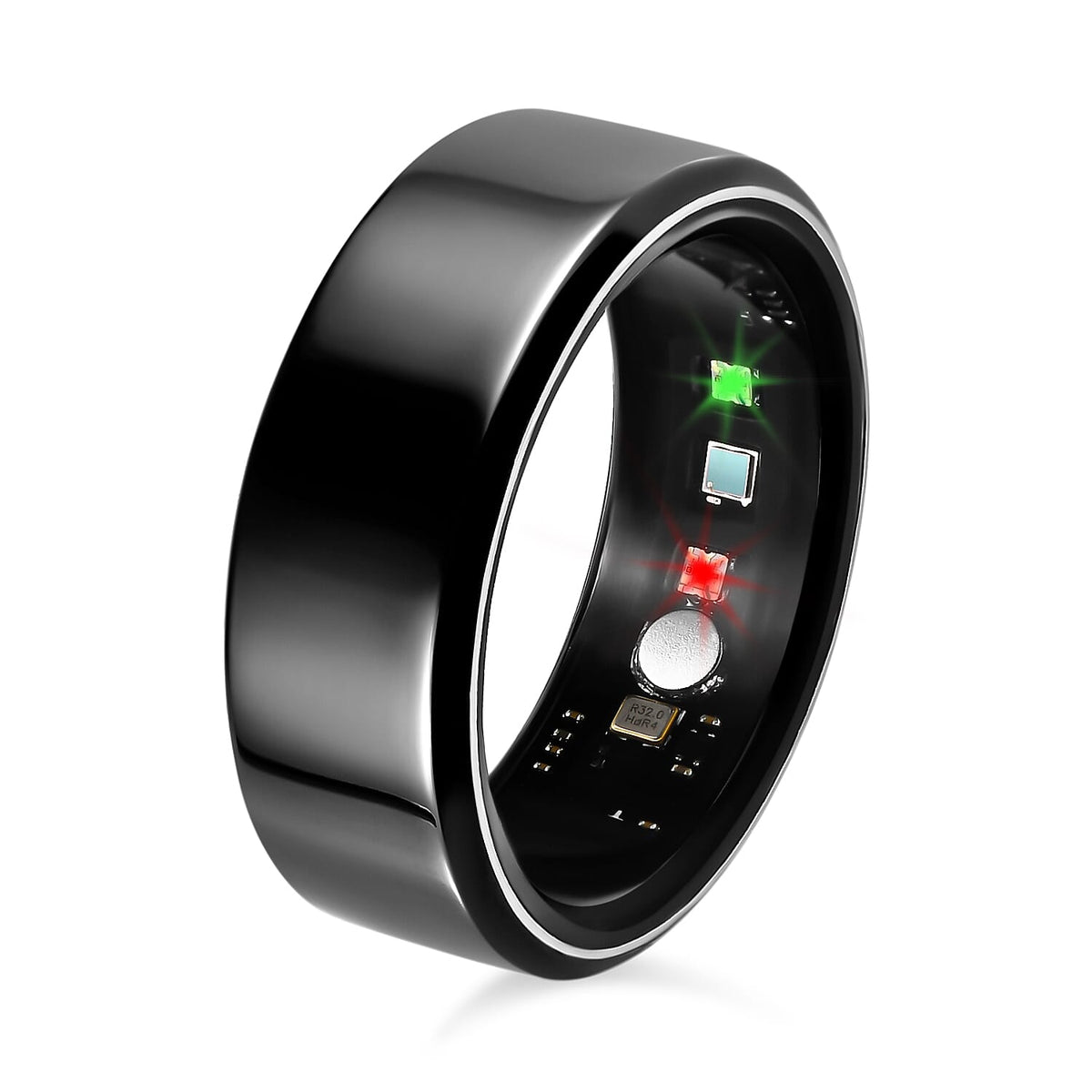 SoulSmart Unisex Smart Ring with Multifunctional Features (Heart Rate, Sleep Monitoring, Step Recording, Sport) - Black V32653167 4