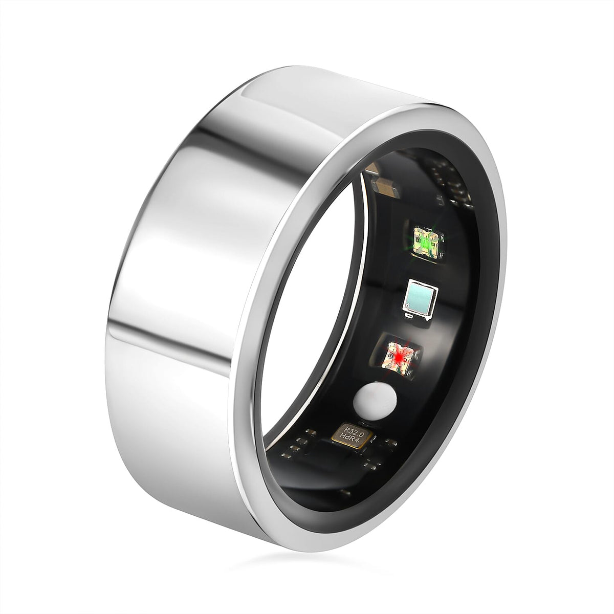 SoulSmart Unisex Smart Ring with Multifunctional Features (Heart Rate, Sleep Monitoring, Step Recording, Sport) - Silver 7678800 5