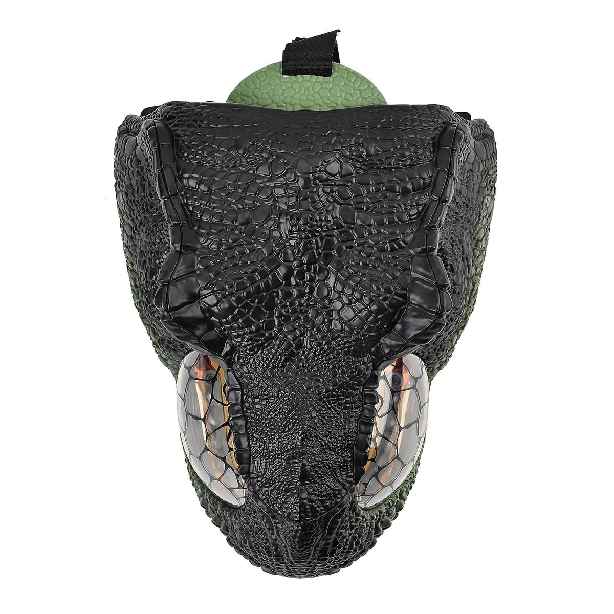 Sound &amp; Eye Lights Electric Dinosaur Mask (Size 56x31x13cm) (3 Button Batteries Not Inc.) - Green 7583537 4