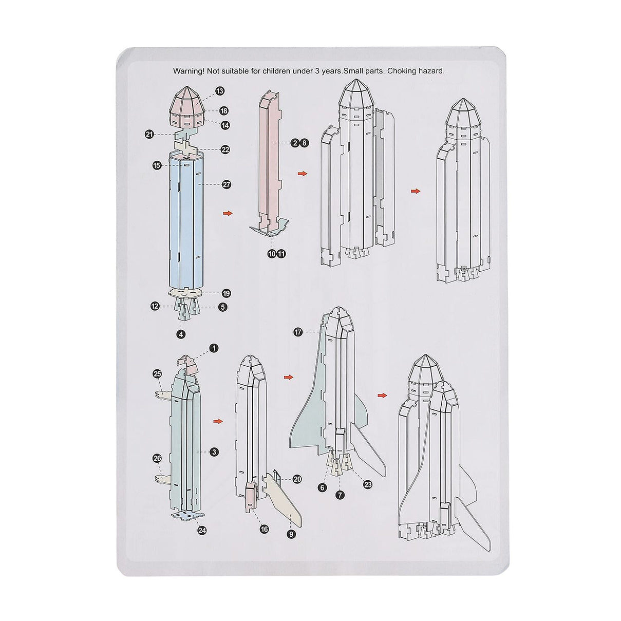 SPACESHUTTLE 3D Puzzle 8192866 8