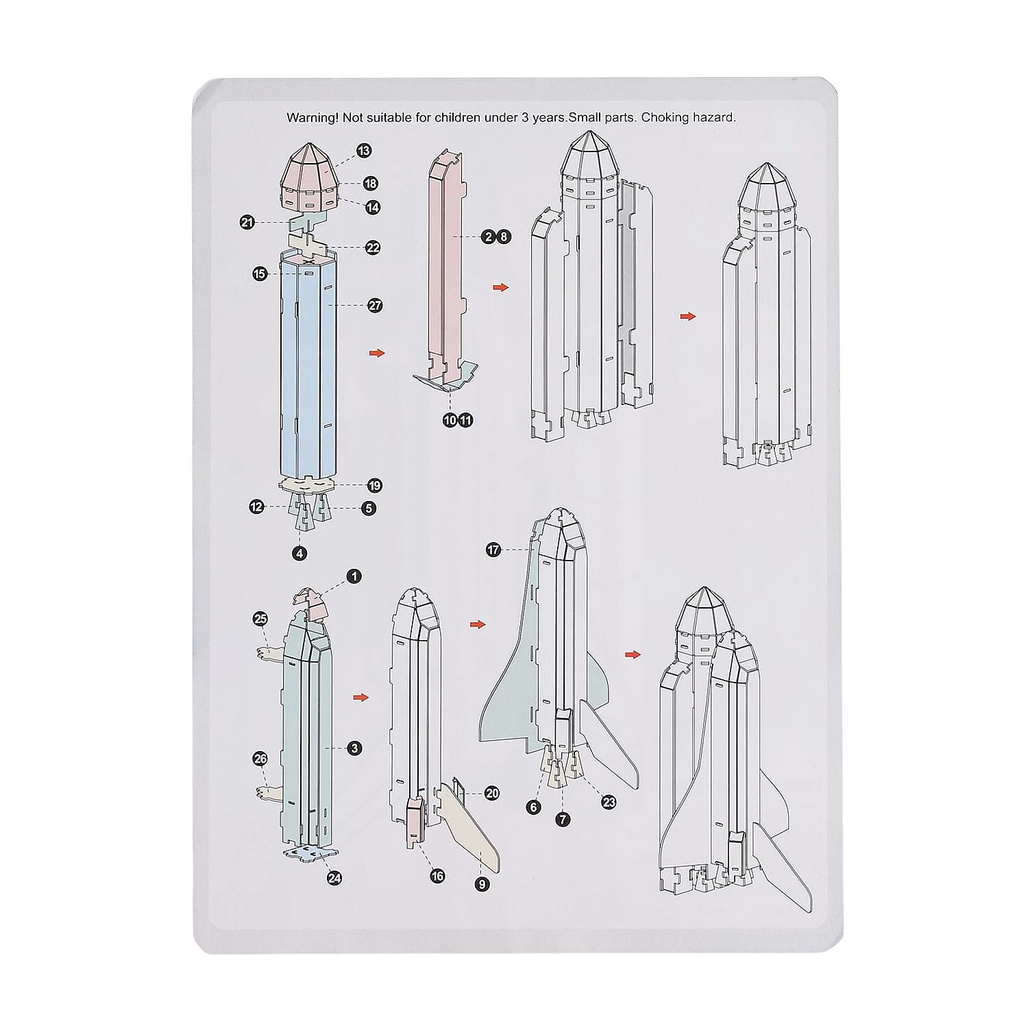 SPACESHUTTLE 3D Puzzle 8192866 8
