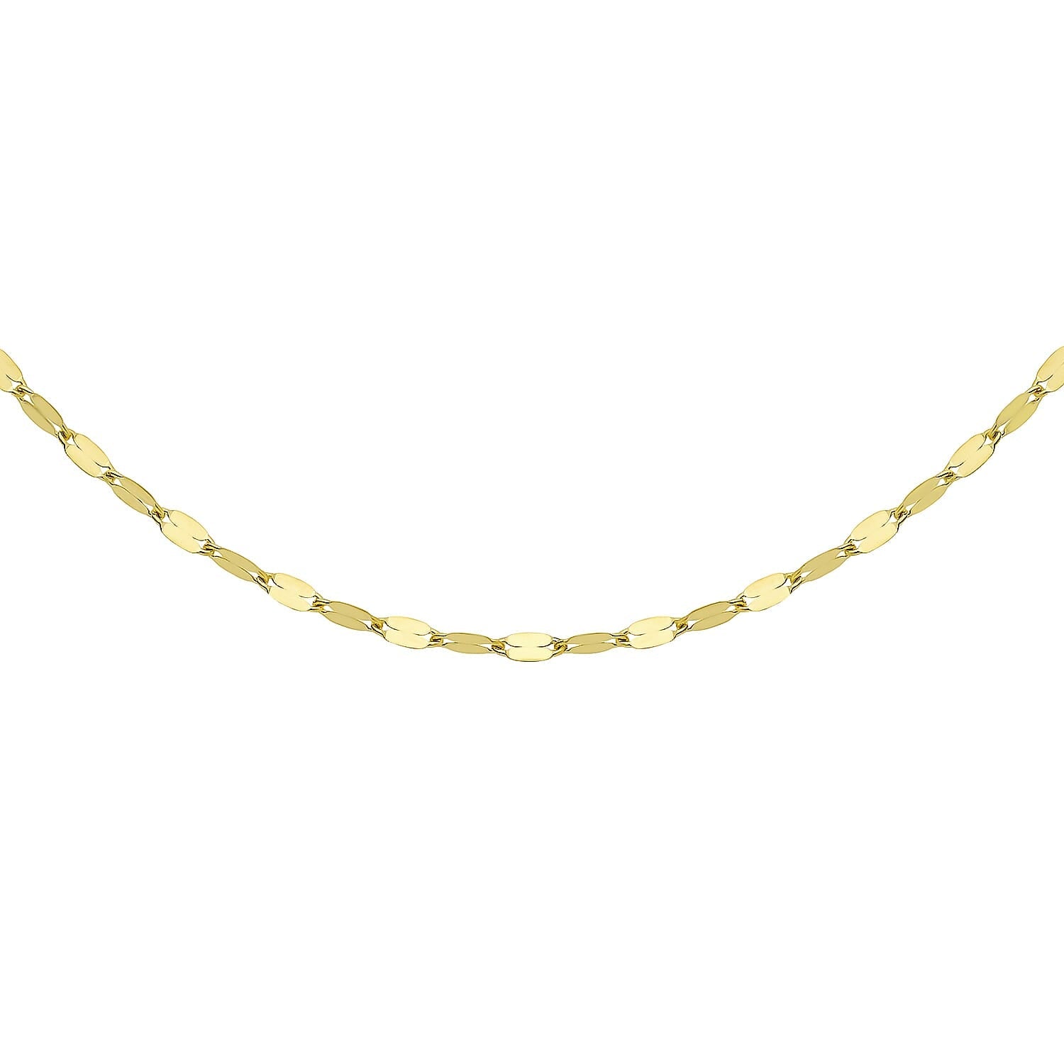 Sparkle Forzatina Chain 20 Inch in 9K Yellow Gold 7581573 0