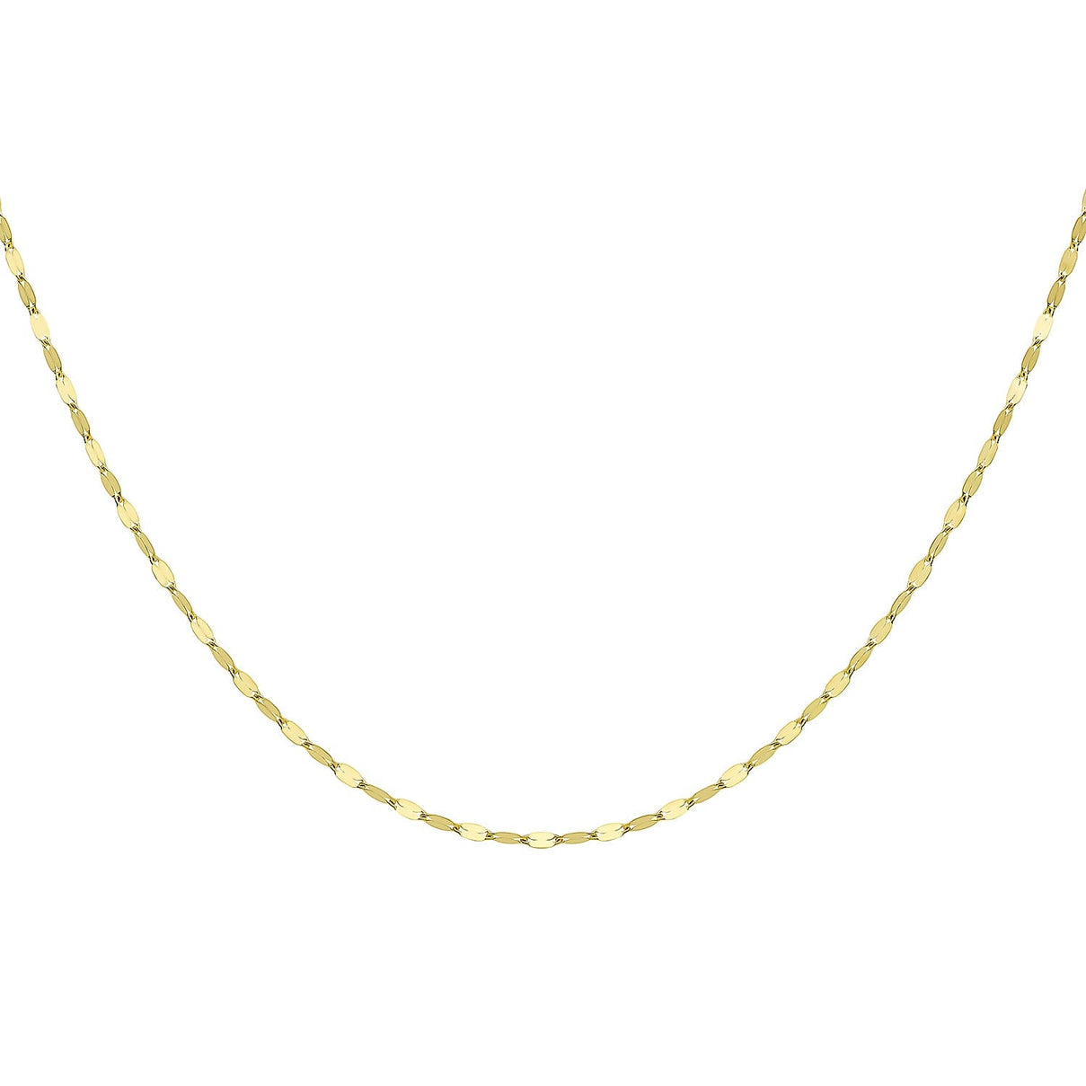 Sparkle Forzatina Chain 20 Inch in 9K Yellow Gold 7581573 4