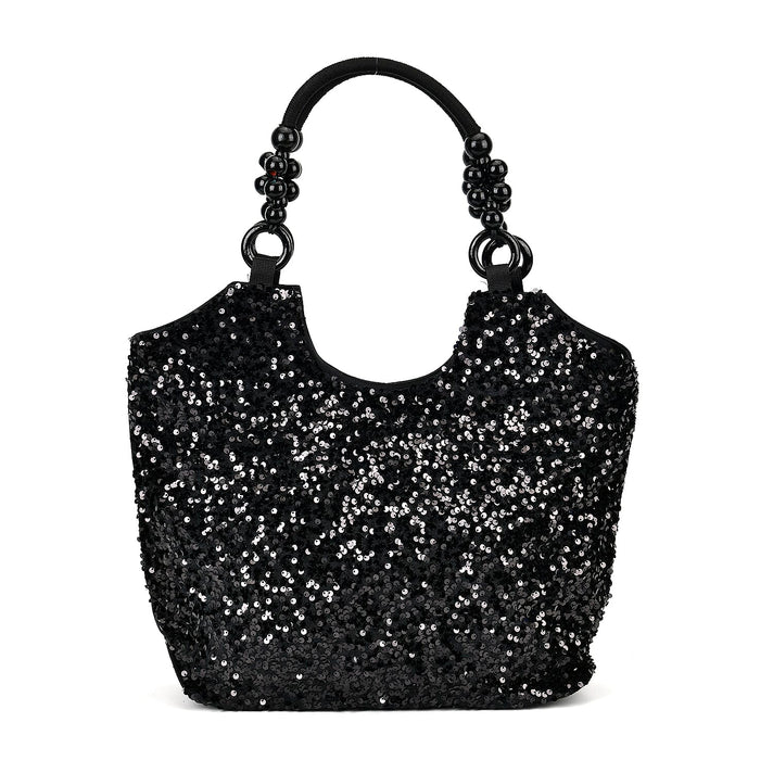 Sparkling Sequin Tote Bag (Size 45x10x36 cm) - Black 7756728 2