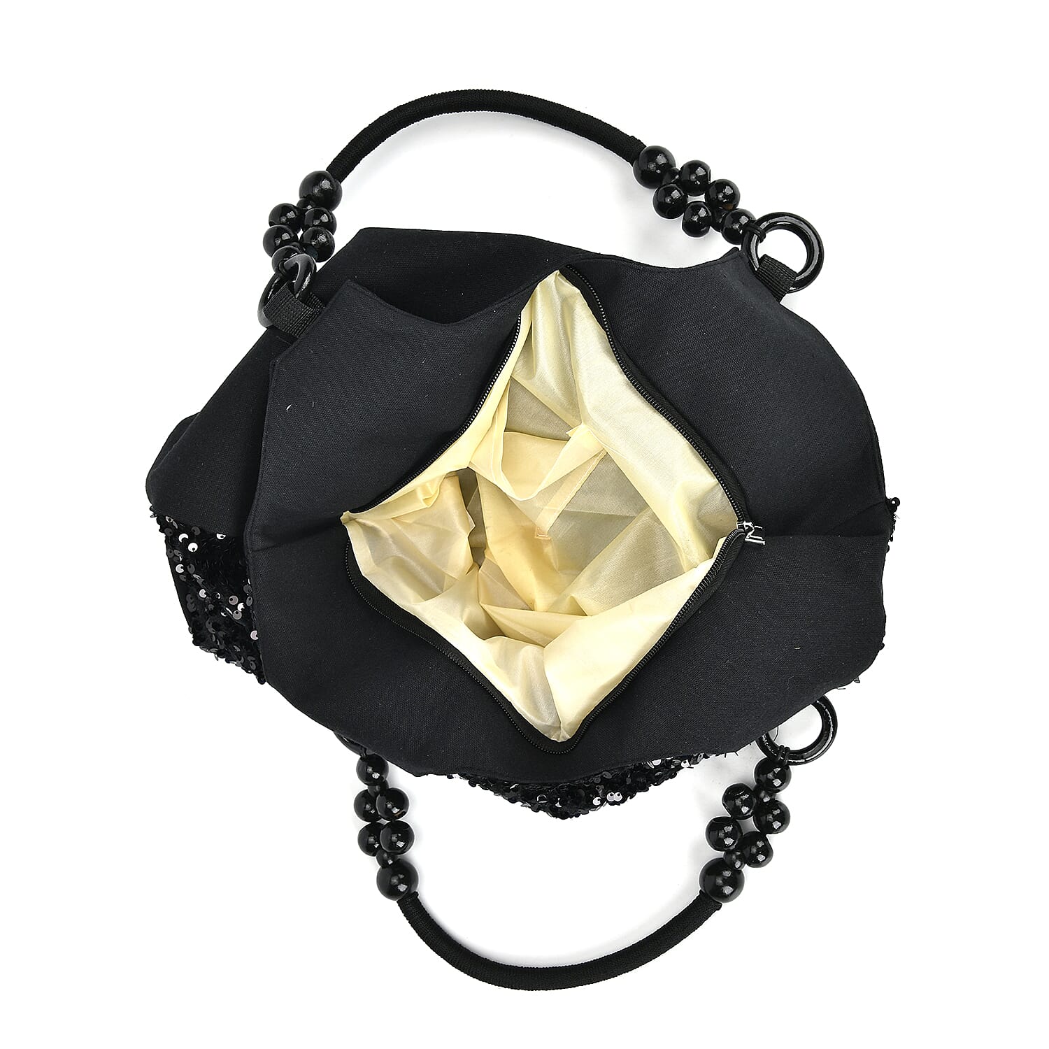 Sparkling Sequin Tote Bag (Size 45x10x36 cm) - Black 7756728 12