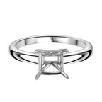 Special Order 950 Platinum Ring Mount  Wt. 6.20 Gms