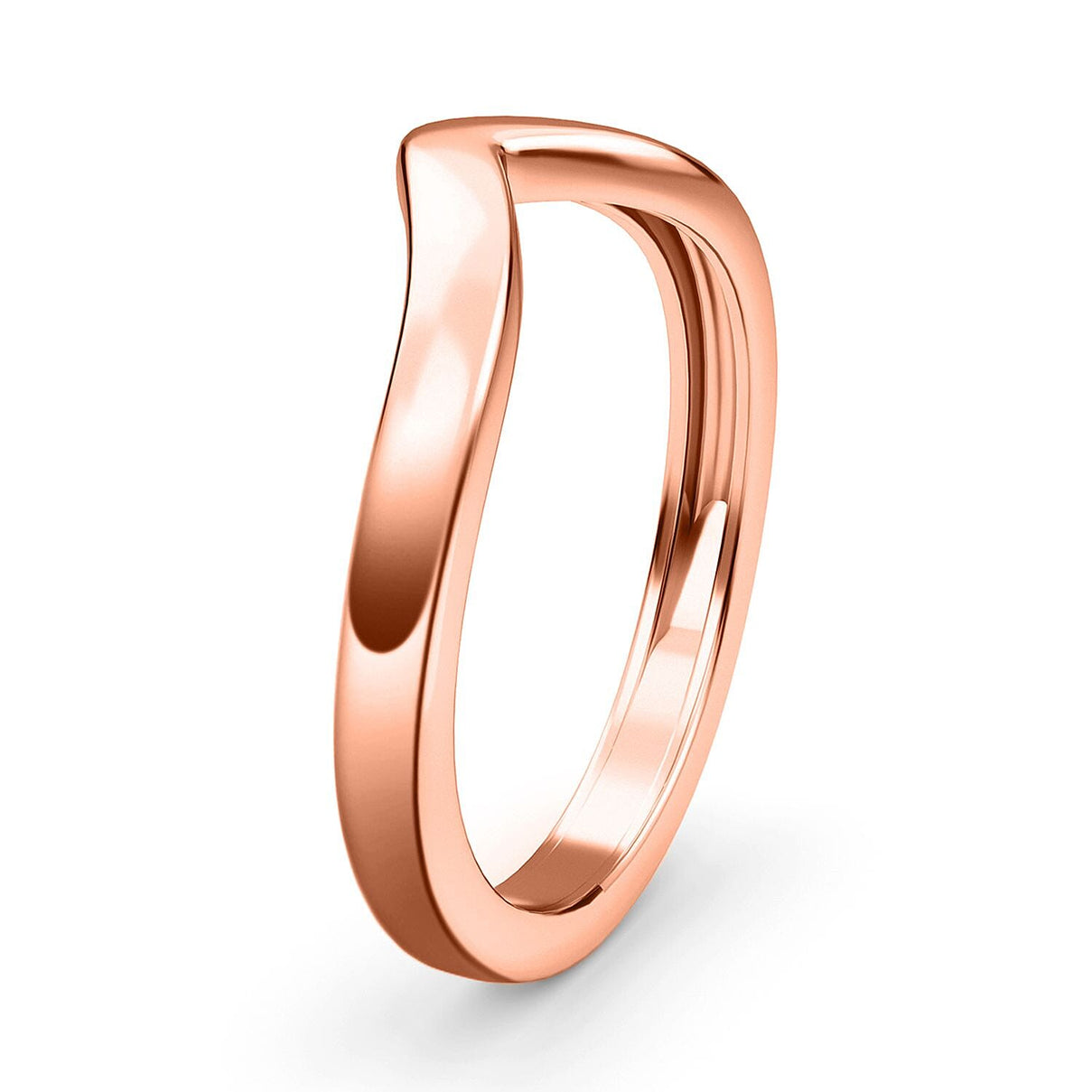 Special Order 9K Rose Gold Wishbone Ring 7813084 4