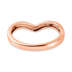 Special Order 9K Rose Gold Wishbone Ring