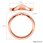Special Order 9K Rose Gold Wishbone Ring