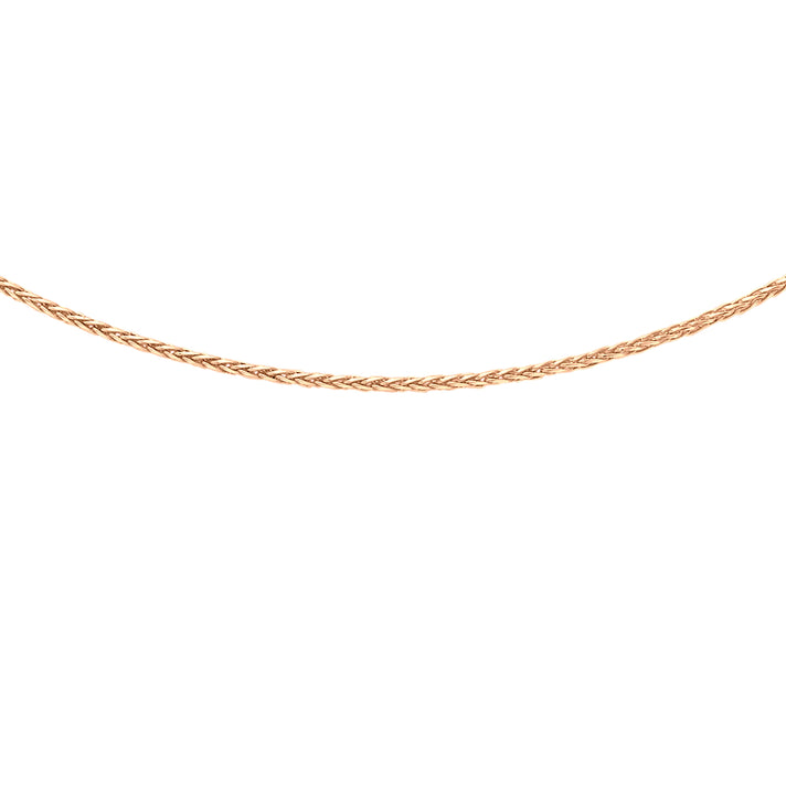 Spiga Chain 18 Inch in 9K Rose Gold 7580901 1