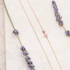 9K Rose Gold  Chain (Size - 18),  Gold Wt. 1.2 Gms