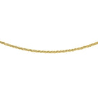 9K Yellow Gold  Chain (Size - 18),  Gold Wt. 1.2 Gms