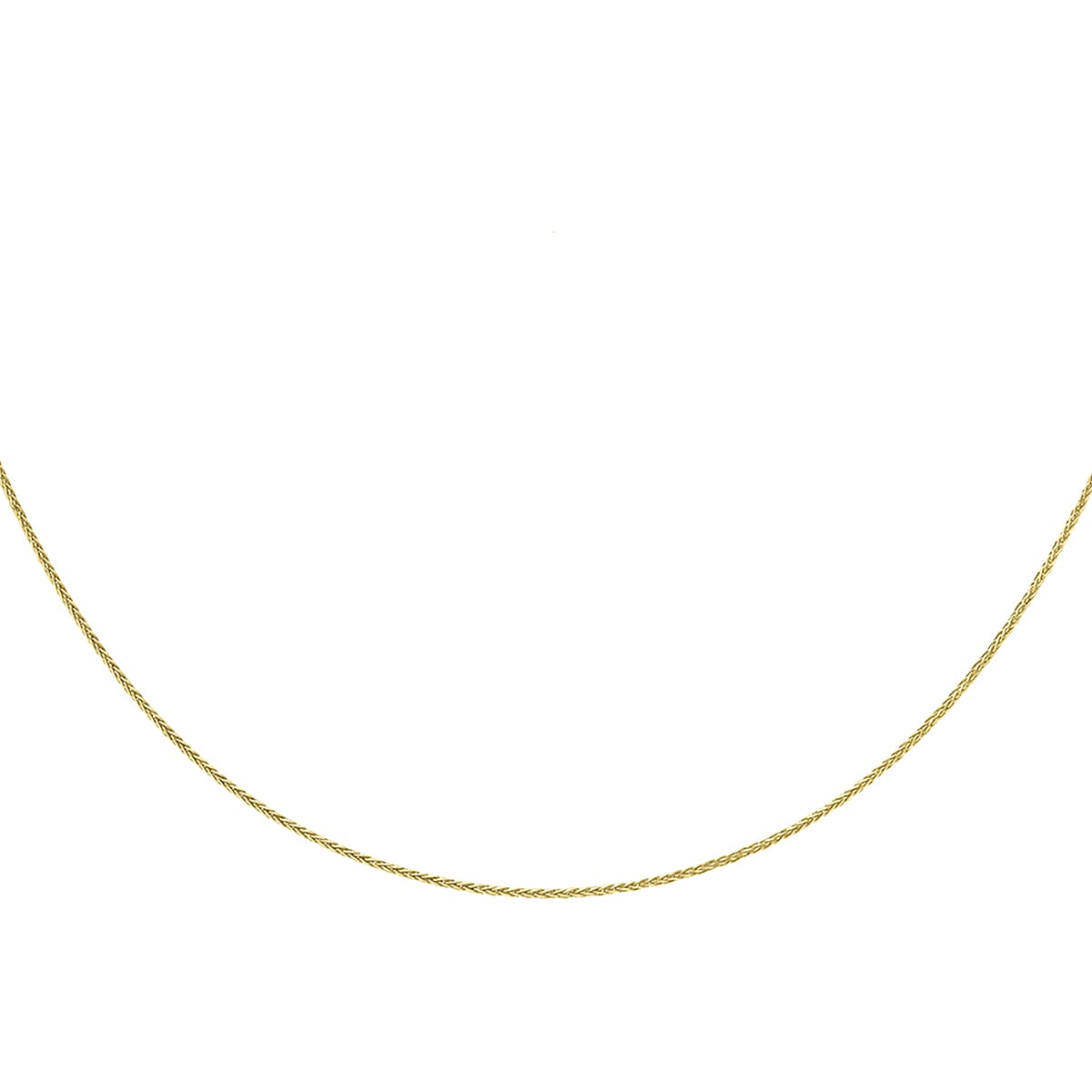 Spiga Chain 18 Inch in 9K Yellow Gold 7582338 2