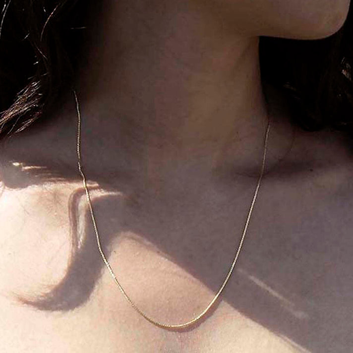 Spiga Chain 20 Inch in 9K Yellow Gold 7582348 2