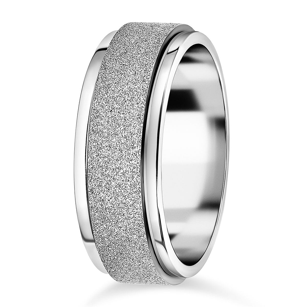 Spinner Band Ring in Stainless Steel 8858873 4