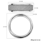 Spinner Band Ring in Stainless Steel