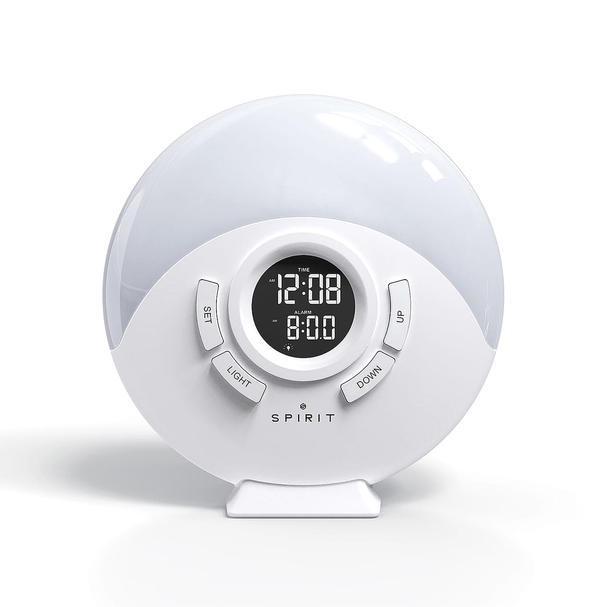 Spirit LED Alarm Clock with 7 Colors Changing &amp; Snooze 8097412 0