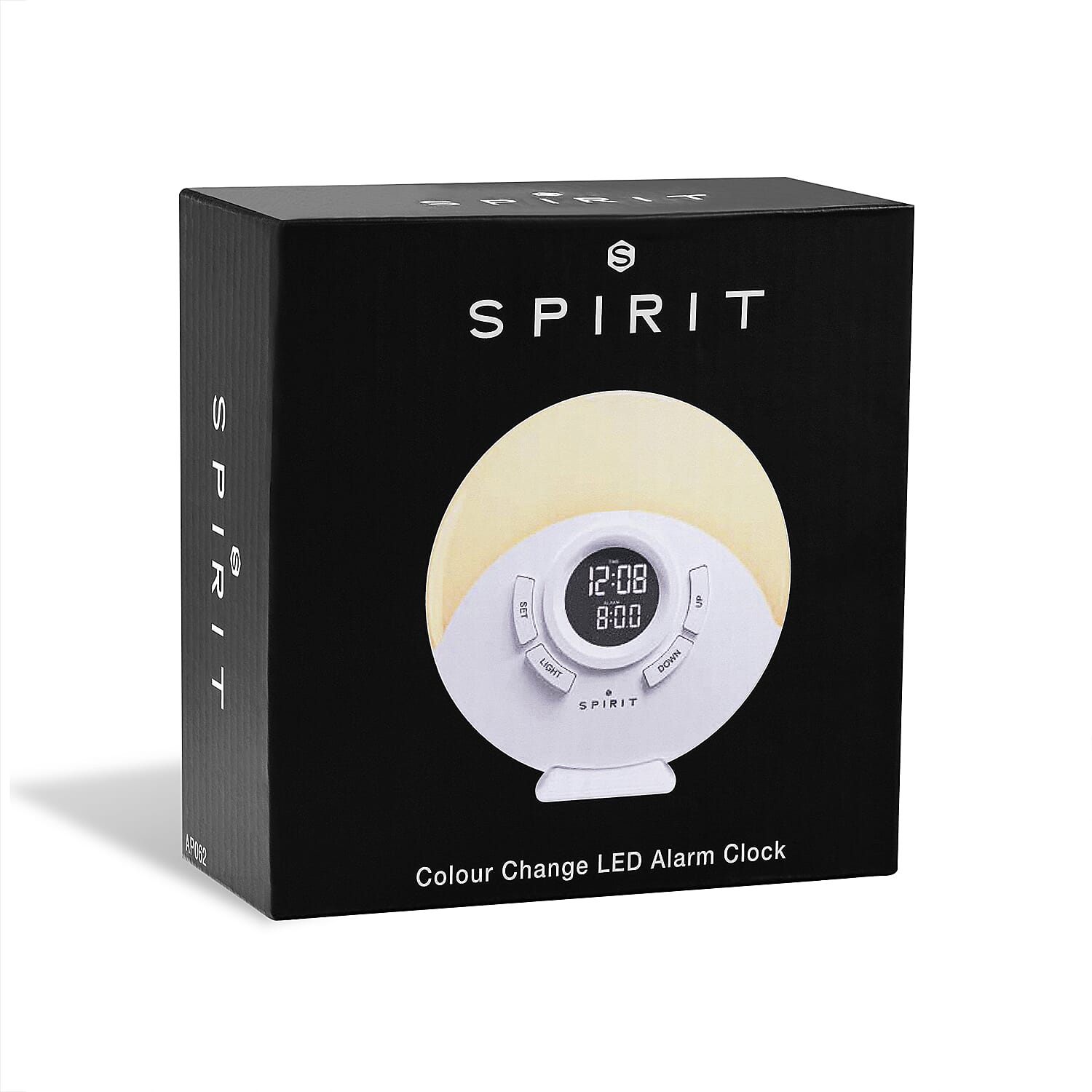 Spirit LED Alarm Clock with 7 Colors Changing &amp; Snooze 8097412 3