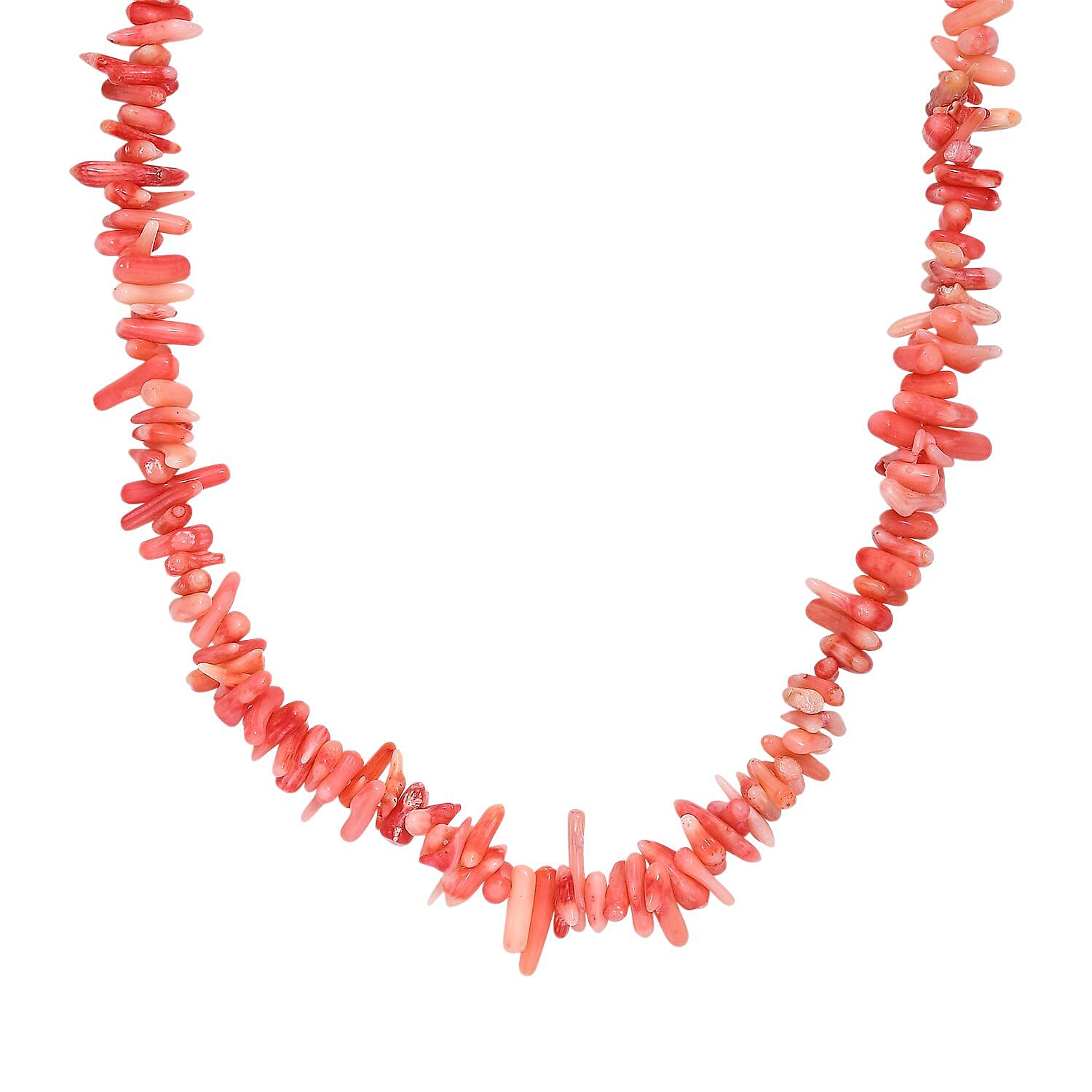 Coral Necklace (Size - 24) with Lobster Clasp 175.00 Ct. 8155657 0