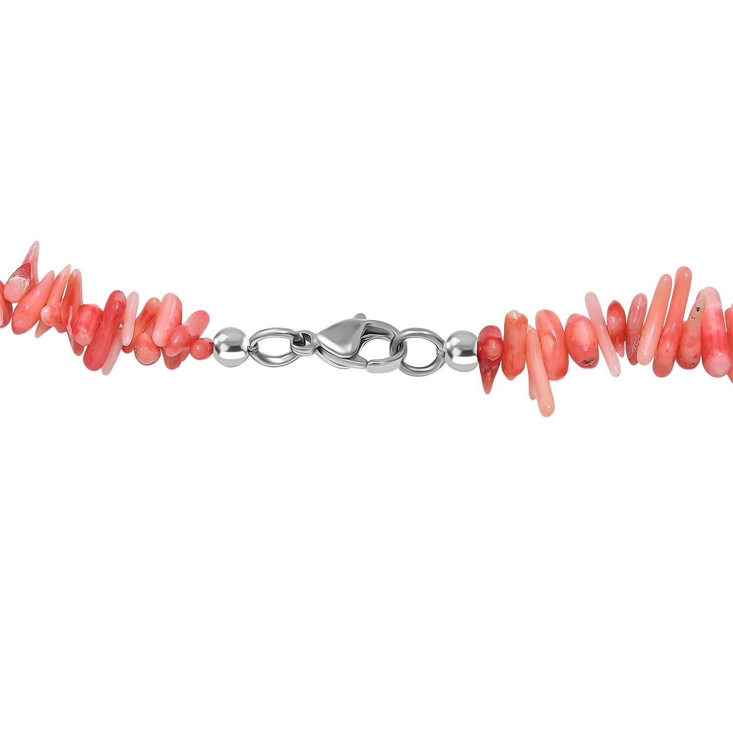 Coral Necklace (Size - 24) with Lobster Clasp 175.00 Ct. 8155657 5