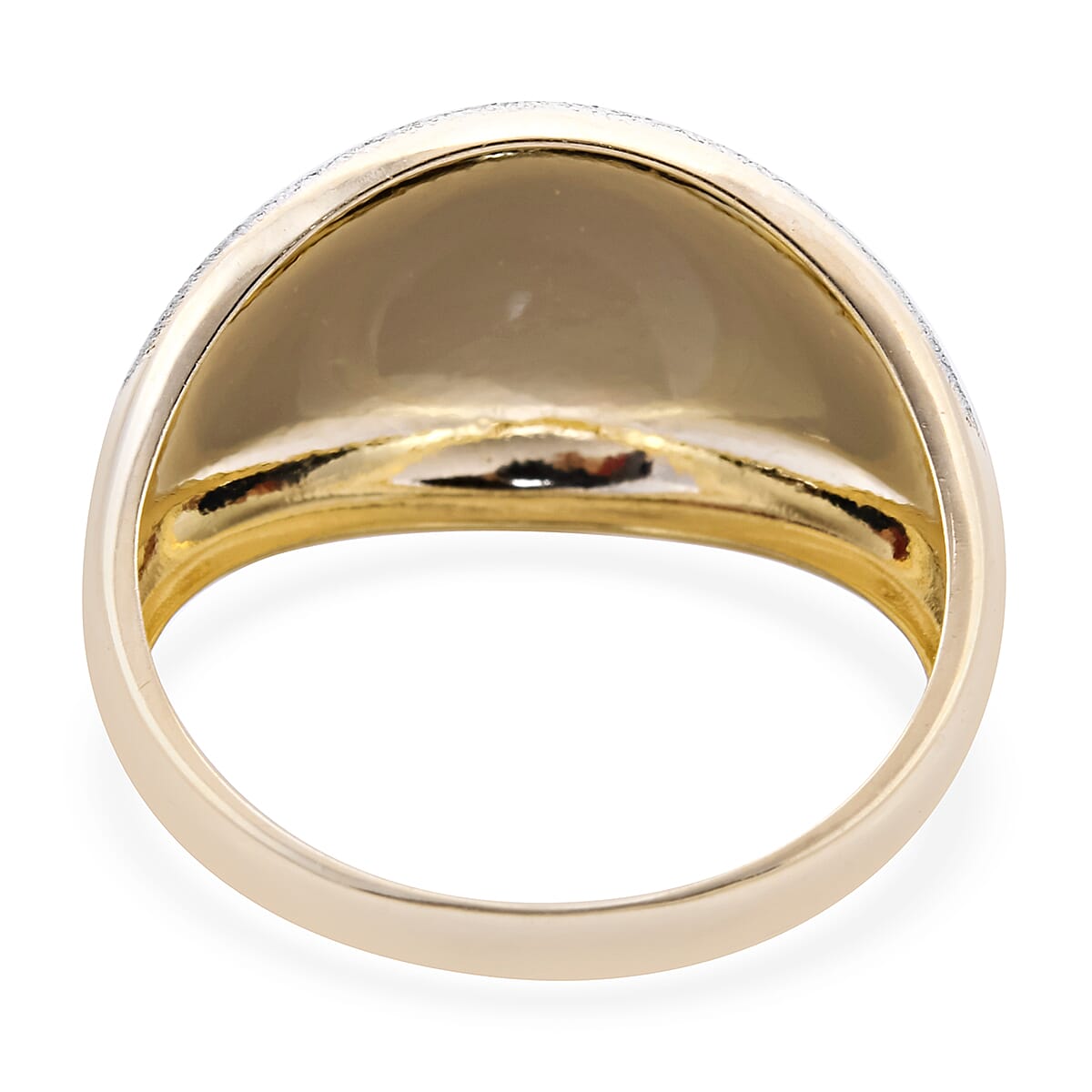 Spritz Dome Ring in 9K Yellow Gold 6049955 5