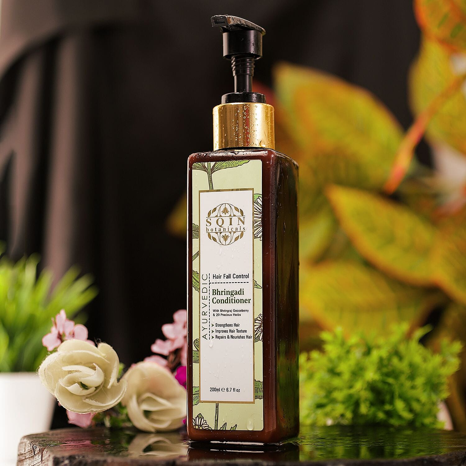 Bhringadi Ayurvedic Hair Conditioner- 200ml 7505832 2