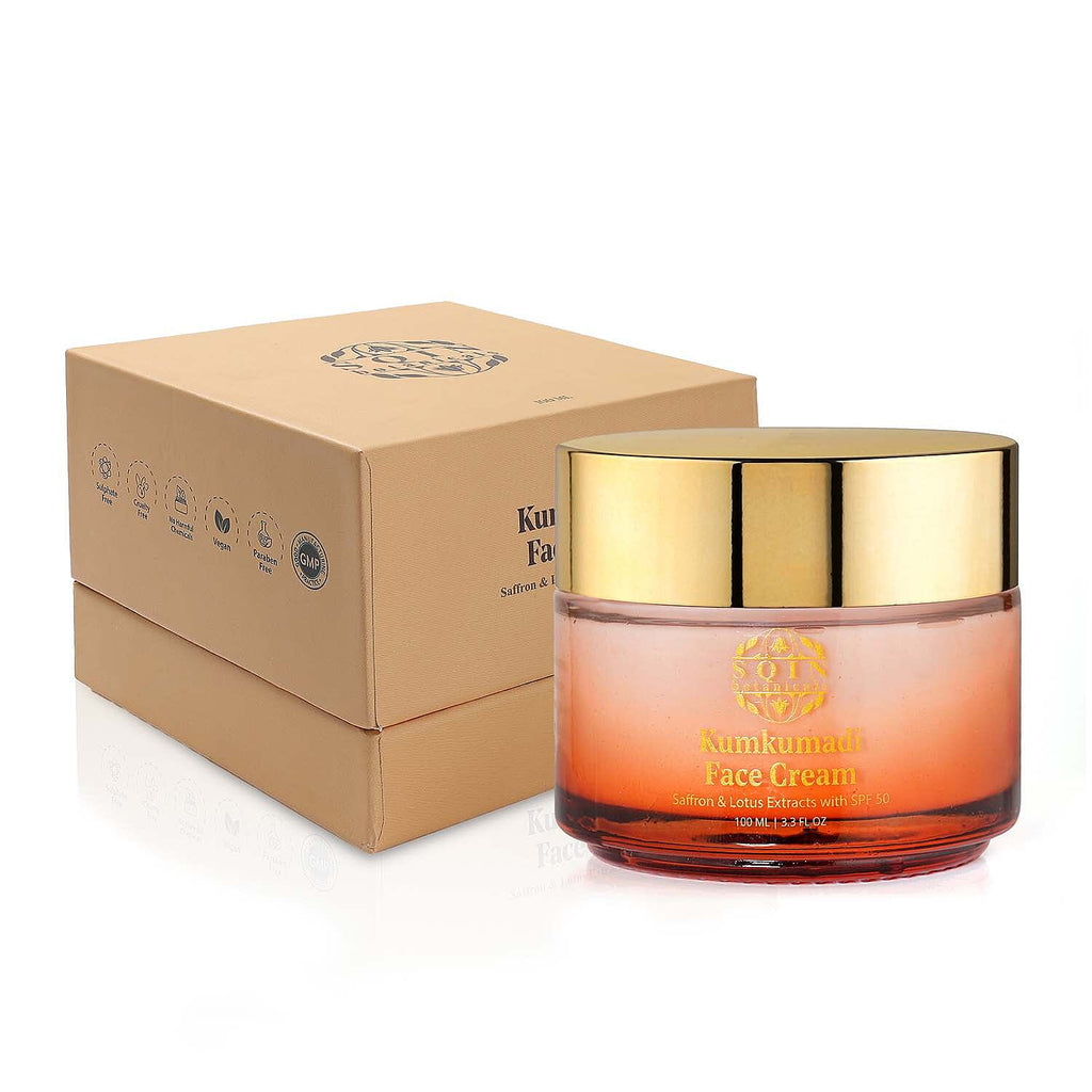 Kumkumadi Face Cream With SPF 50 - 100ml
