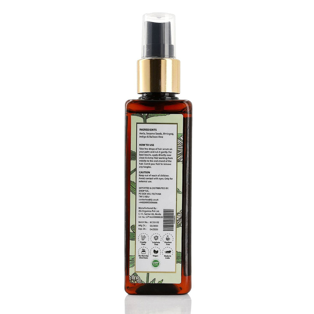 Bhringadi Ayurvedic Hair Serum - 100ml 7505834 8