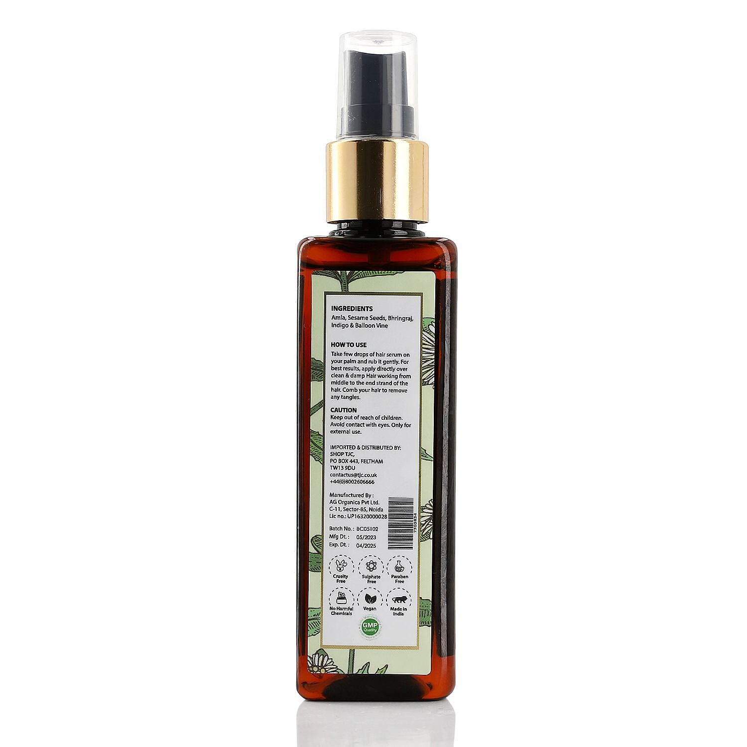 Bhringadi Ayurvedic Hair Serum - 100ml 7505834 8