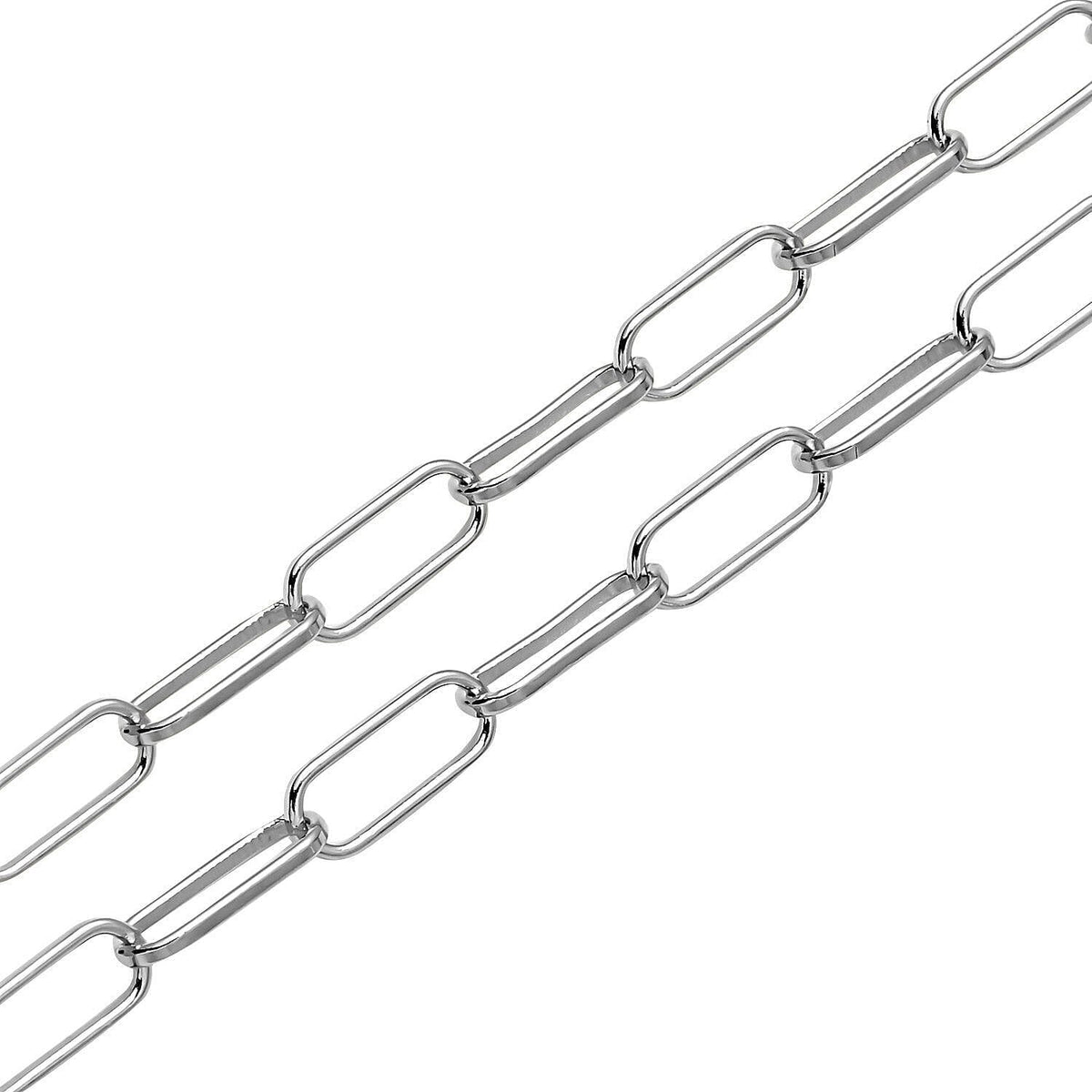 Star Shape Carabiner Necklace Screw Lock Clasp with Paper Clip Chain Necklace in Gold Plated Sterling Silver 3885365 6