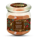 Starlytes Ginger Bread Jar Candle - Brown