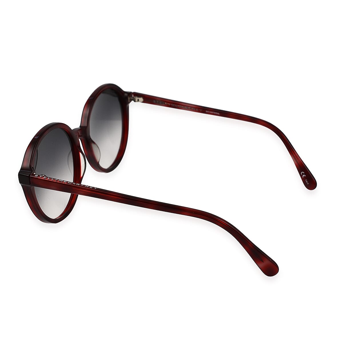 Stella McCartney Round Acetate Round Sunglasses - Burgundy 7553316 2