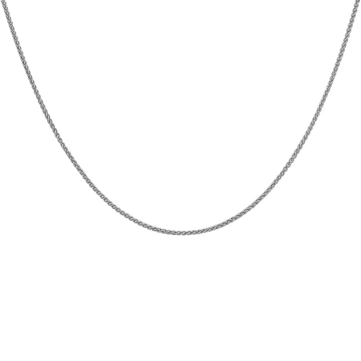 Sterling Silver 1.3mm Spiga Chain 18 Inch 7618066 1