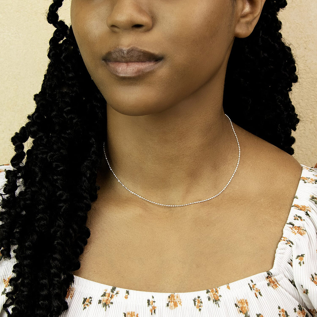 Sterling Silver Chain (Size - 16)