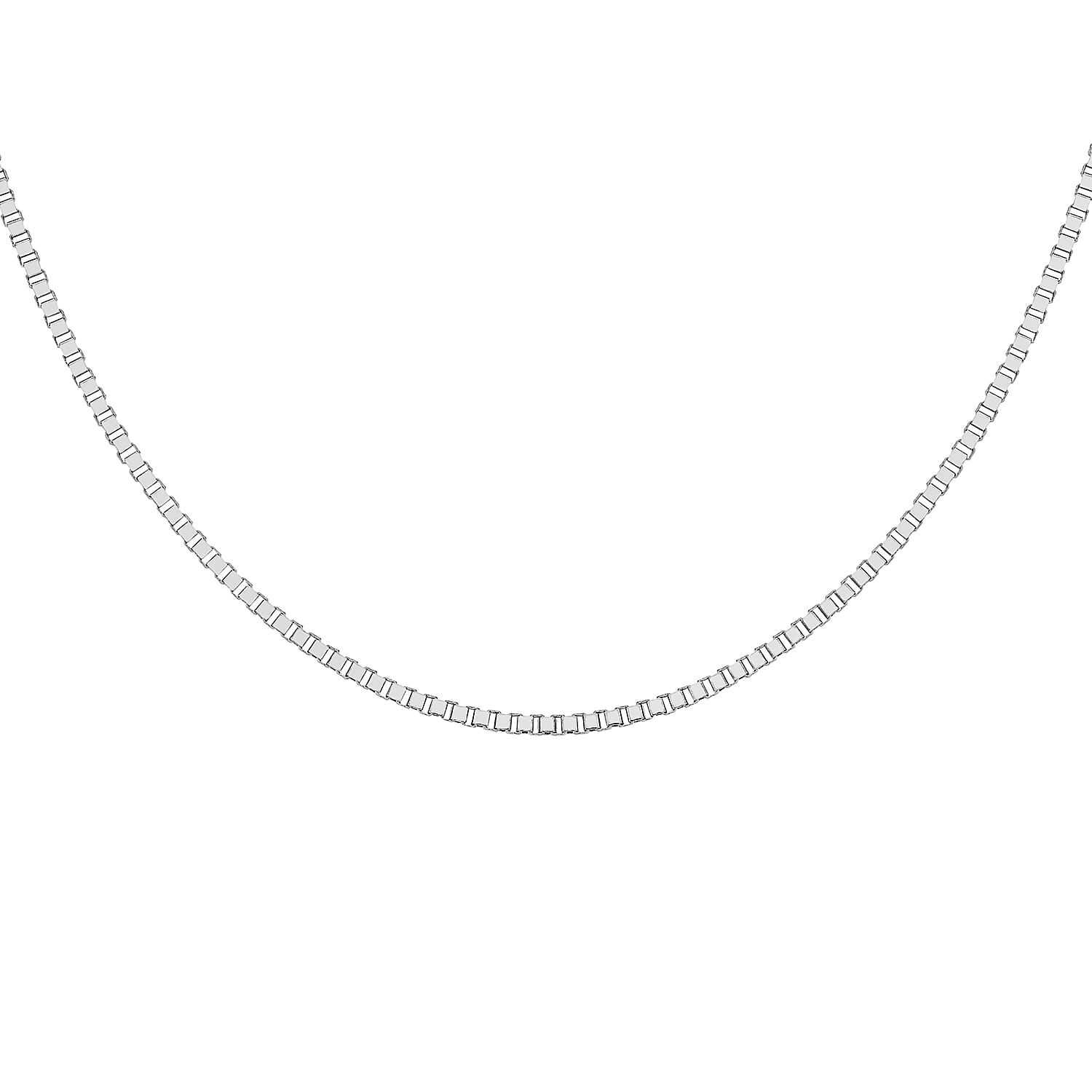 Sterling Silver 1.8mm Bevelled Edge Box Chain 24 Inch 7620337 0