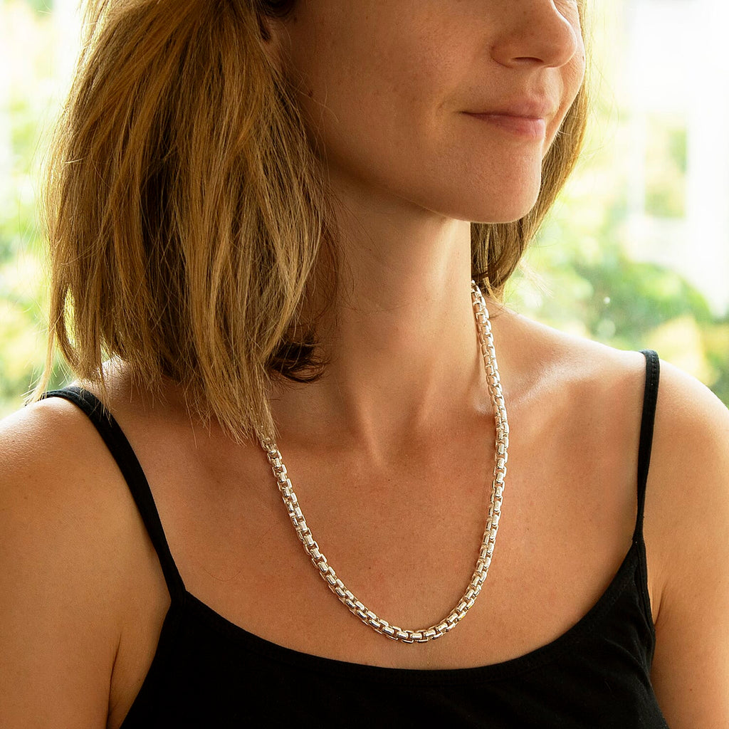 Sterling Silver Chain (Size - 22),  Silver Wt. 91 Gms