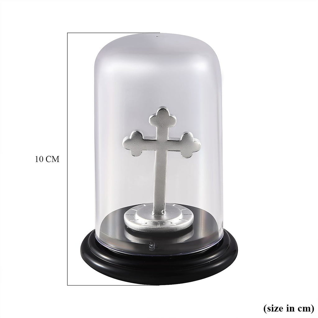 Vicenza Closeout - 99.9 % Pure Silver Cross Decor Ornament