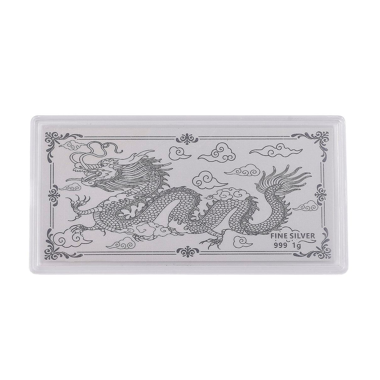 999 Fine Silver Foil with Dragon Pattern 8133992 0