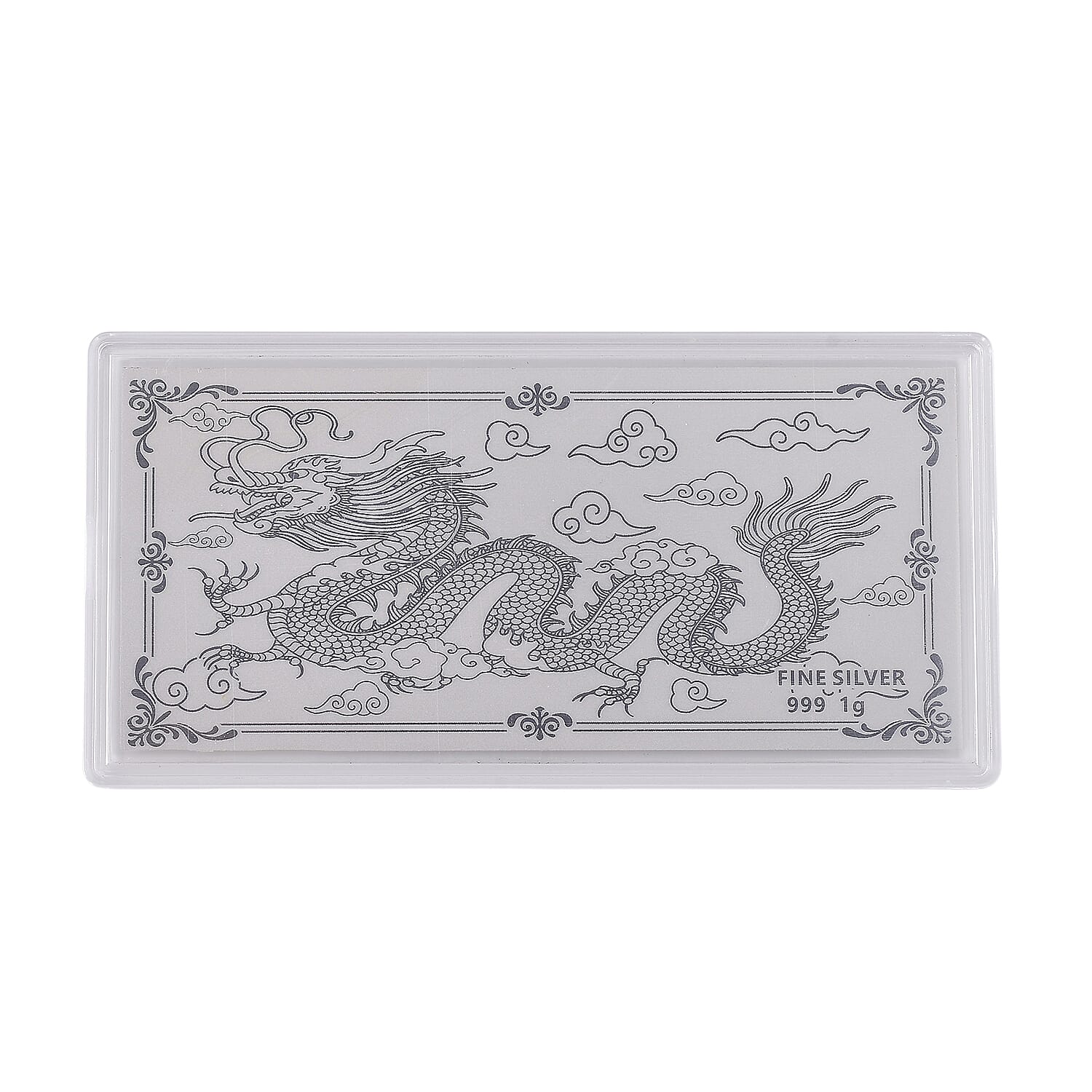 999 Fine Silver Foil with Dragon Pattern 8133992 0
