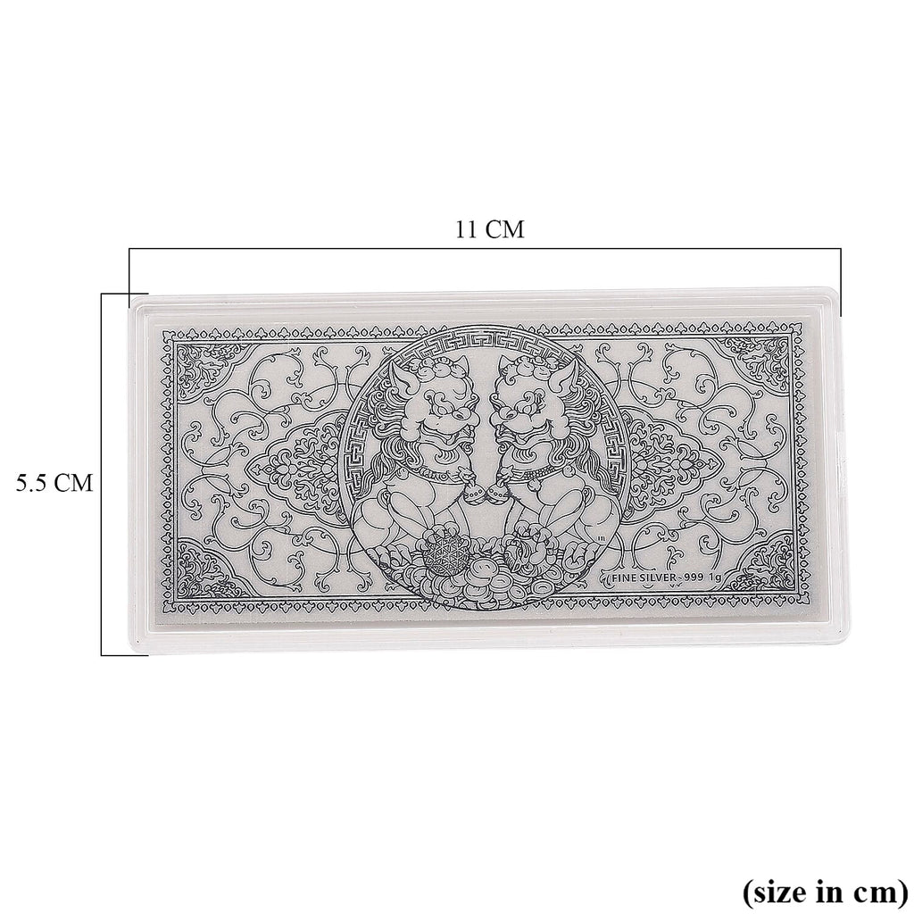 One Time Deal - 999 Silver Pixiu Collectible