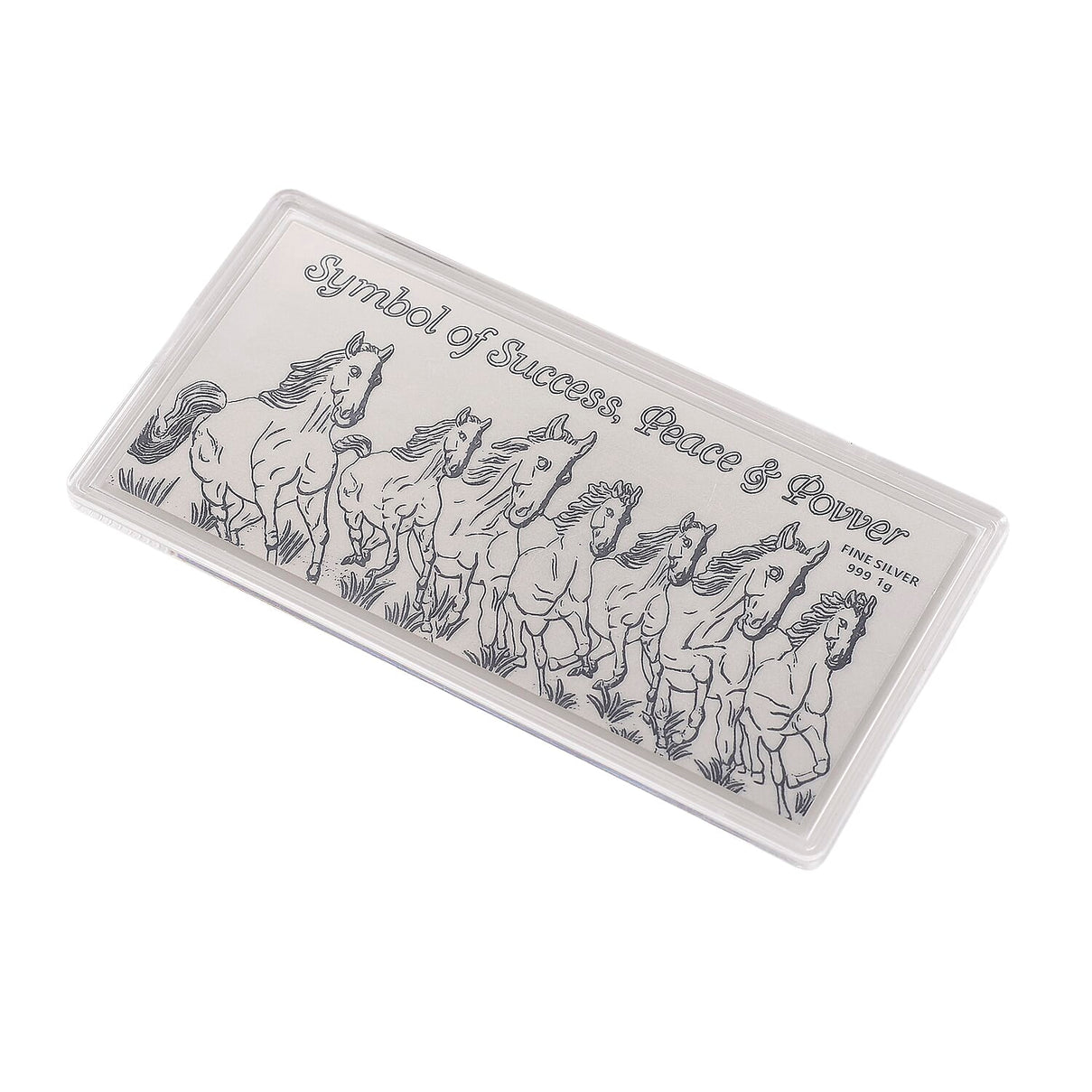 999 Fine Silver Seven Horses 8133994 2