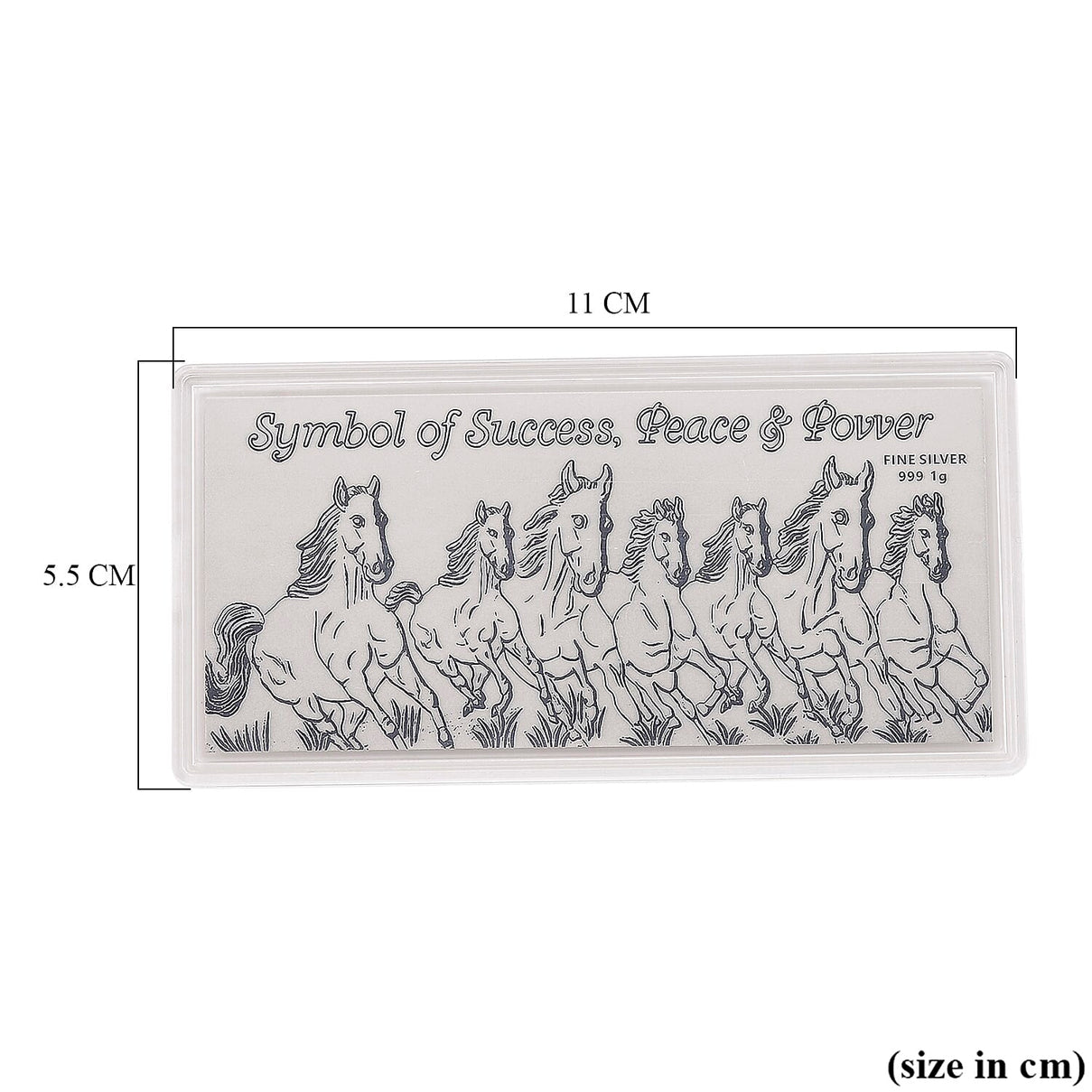 999 Fine Silver Seven Horses 8133994 3