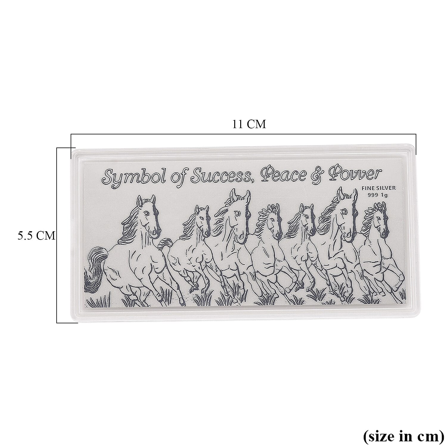 999 Fine Silver Seven Horses 8133994 3