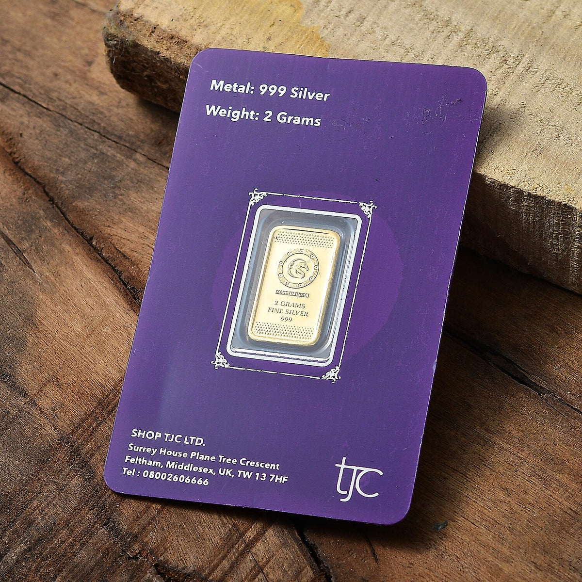 One Time Deal- Pure 999 Silver Bar in Yellow Gold Plating 8135428 6